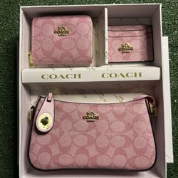 Pink Coach Purse Bundle