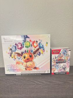 🔥 Pokémon Prismatic Evolutions ETB + Booster Bundle Sealed 🔥