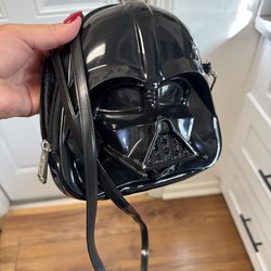 Disney Parks Loungefly Star Wars Darth Vader Sculpted helmet crossbody.