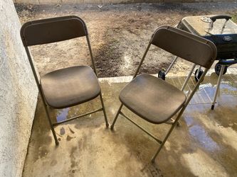2 Folding Chairs $5 Each