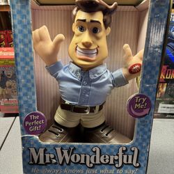 Mr. Wonderful Talking Doll - Funny 