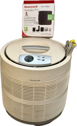 Honeywell 50250-S True HEPA Air Purifier – Barely Used + BRAND NEW Pre-Filter