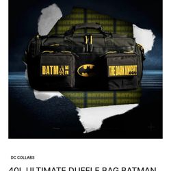 Wolfpak 40L Ultimate Duffle Bag Batman
