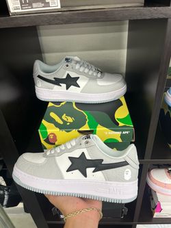 Bapesta Low M2 'White Grey