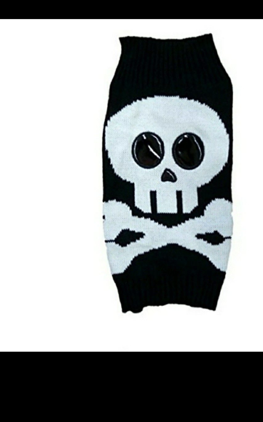 SimplyDog Skull & Cross Bone Sweater