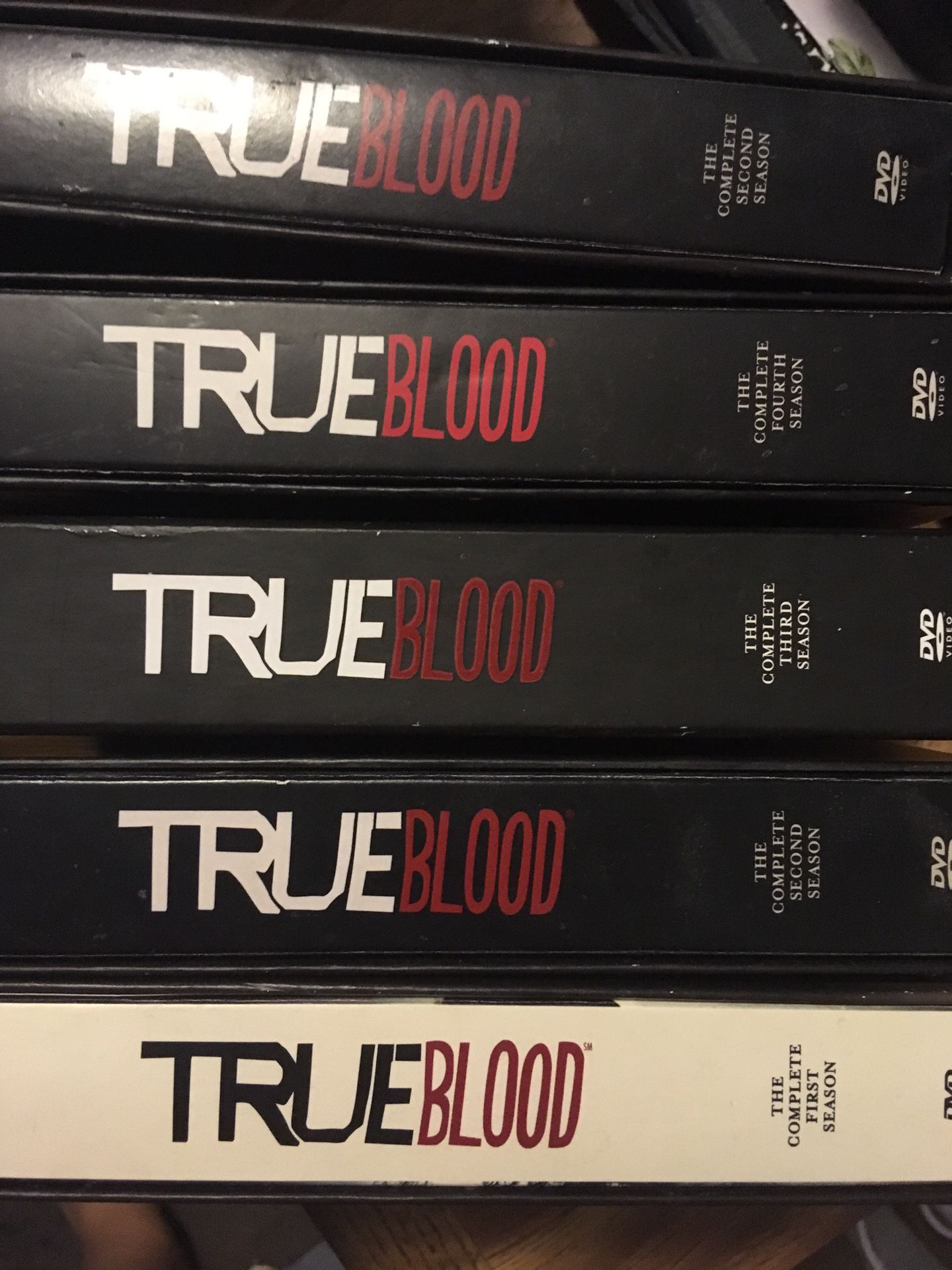 True Blood DVD set - seasons 1-4