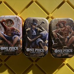 One Piece Tin Pack Set Vol. 2 [Set of 3]