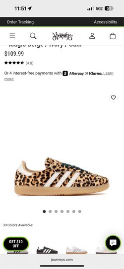 Womens adidas Samba OG Athletic Shoe SIZE 7 - Magic Beige / Ivory / Gum