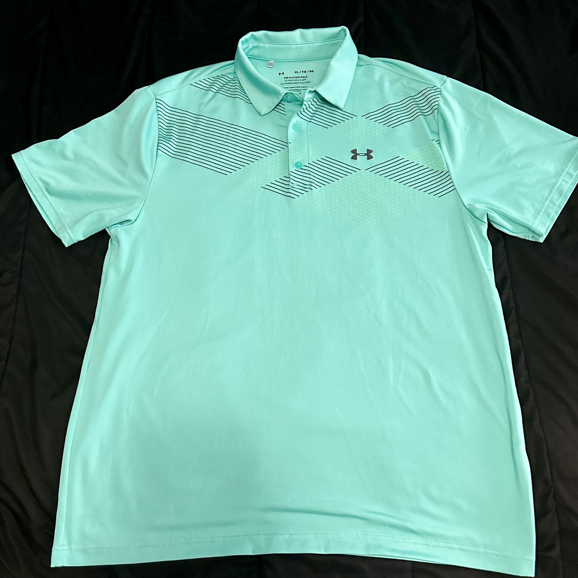 UNDER ARMOUR THE PLAYOFF LOOSE FIT GOLF POLO SHIRT SIZE XL for Sale in ...