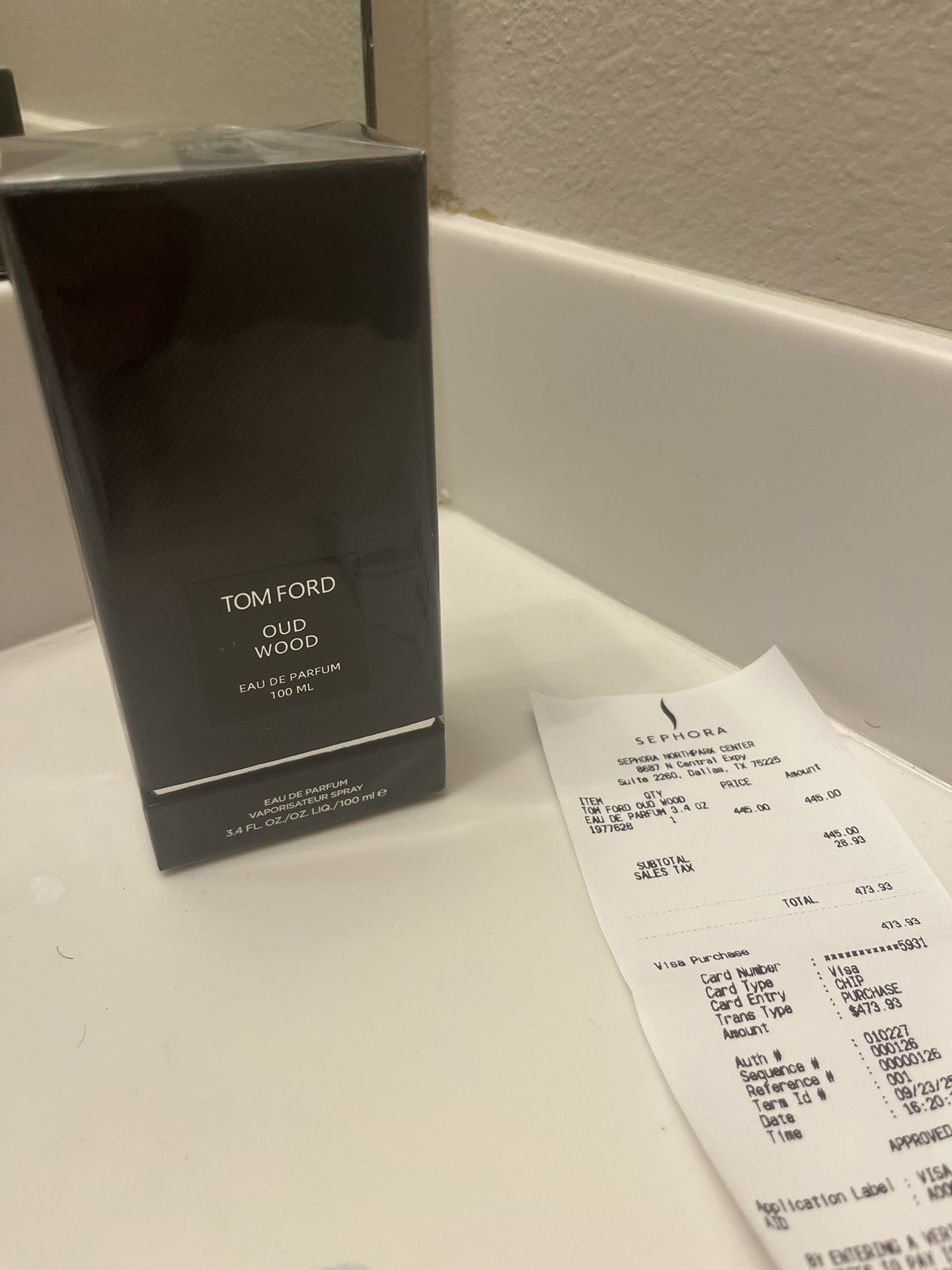 Tom Ford Oud Wood 3.4oz / 100ml – Brand New, Sealed