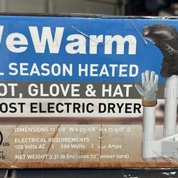 We Warm Boot Glove Hat Dryer