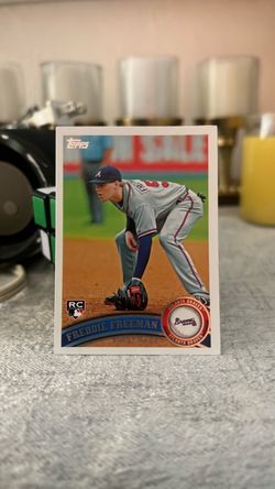 Freddie Freeman Topps Rookie Card Atlanta Braves