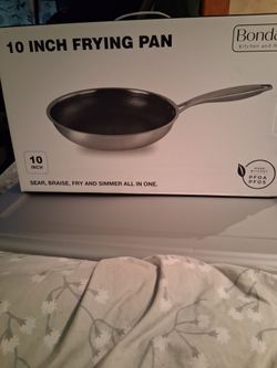 Bond & 6 10-Inch Hex Lined Hybrid Frying Pan – New In Box