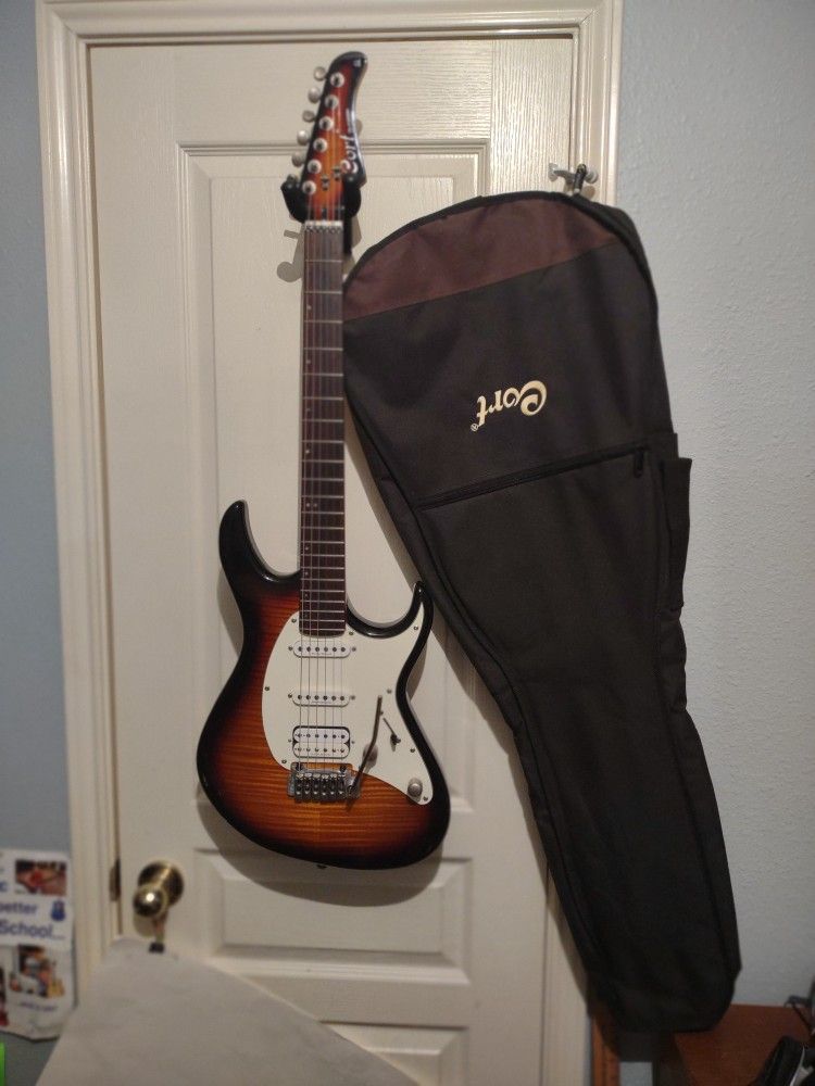 G-270 Super Strat Guitar EXC Pro Fret-level Setup & Trees & Strings & Duncans & Bag!