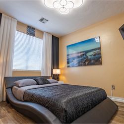 Modern Queen Size Bed