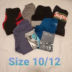 Boys Sweaters And Long Sleeve Size 10/12
