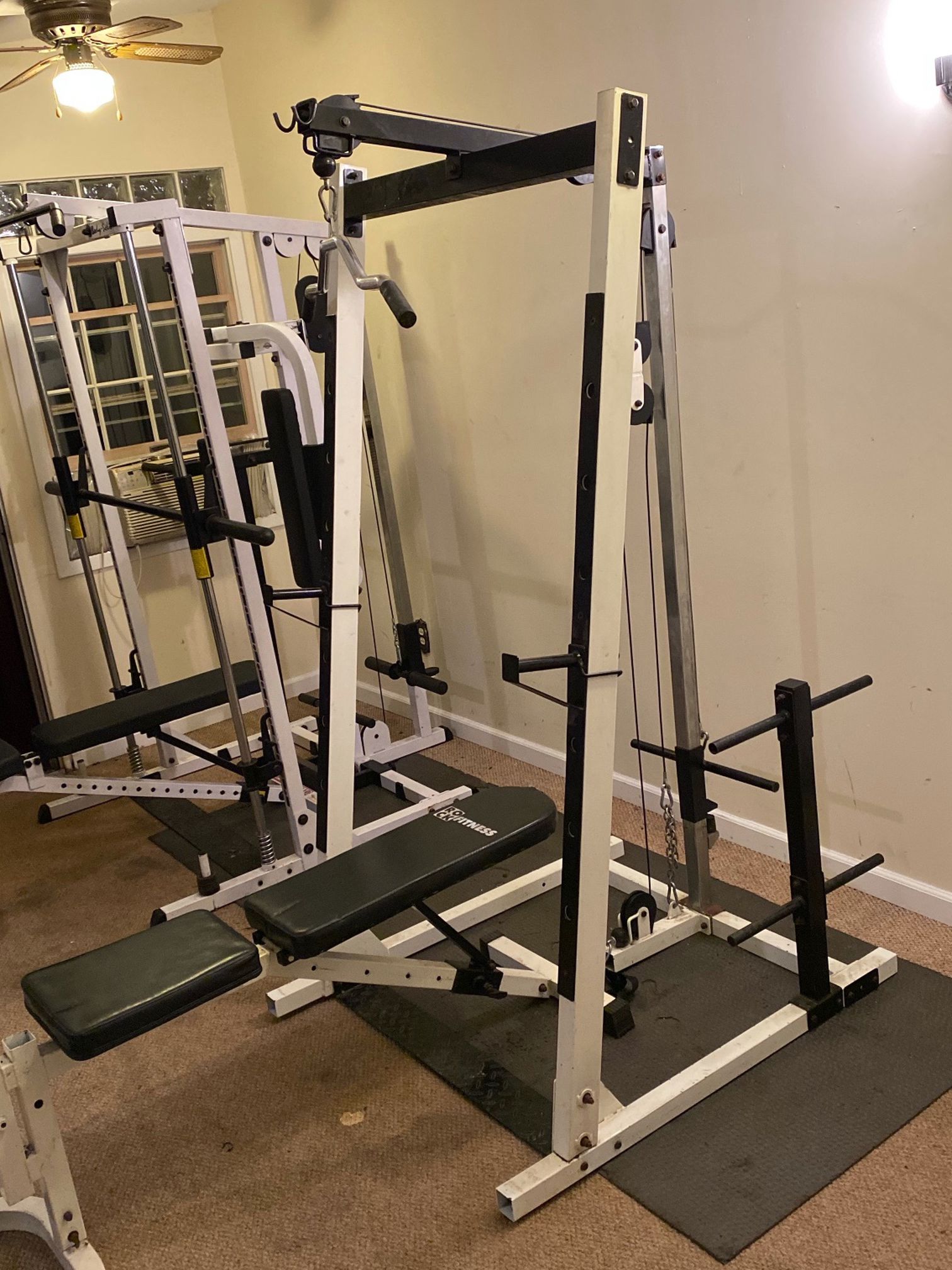 Power Rack With Bench