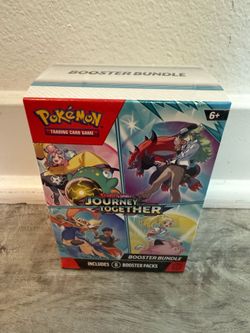 Pokémon TCG Journey Together Booster Bundle 6 Packs New Sealed