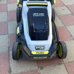 Ryobi 40v HP Brushless Lawn Mower (Tool Only)
