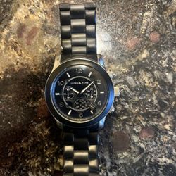 Michael Kors Black Chronograph Watch