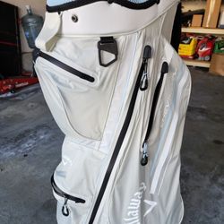Callaway Golf Bag Chev 14 Dry (White)