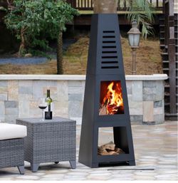 Brand new outdoor chimney