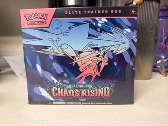 Pokemon Chaos Rising ETB/ Elite trainer box