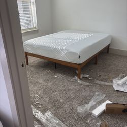 Queen Bed and Mattress OBO