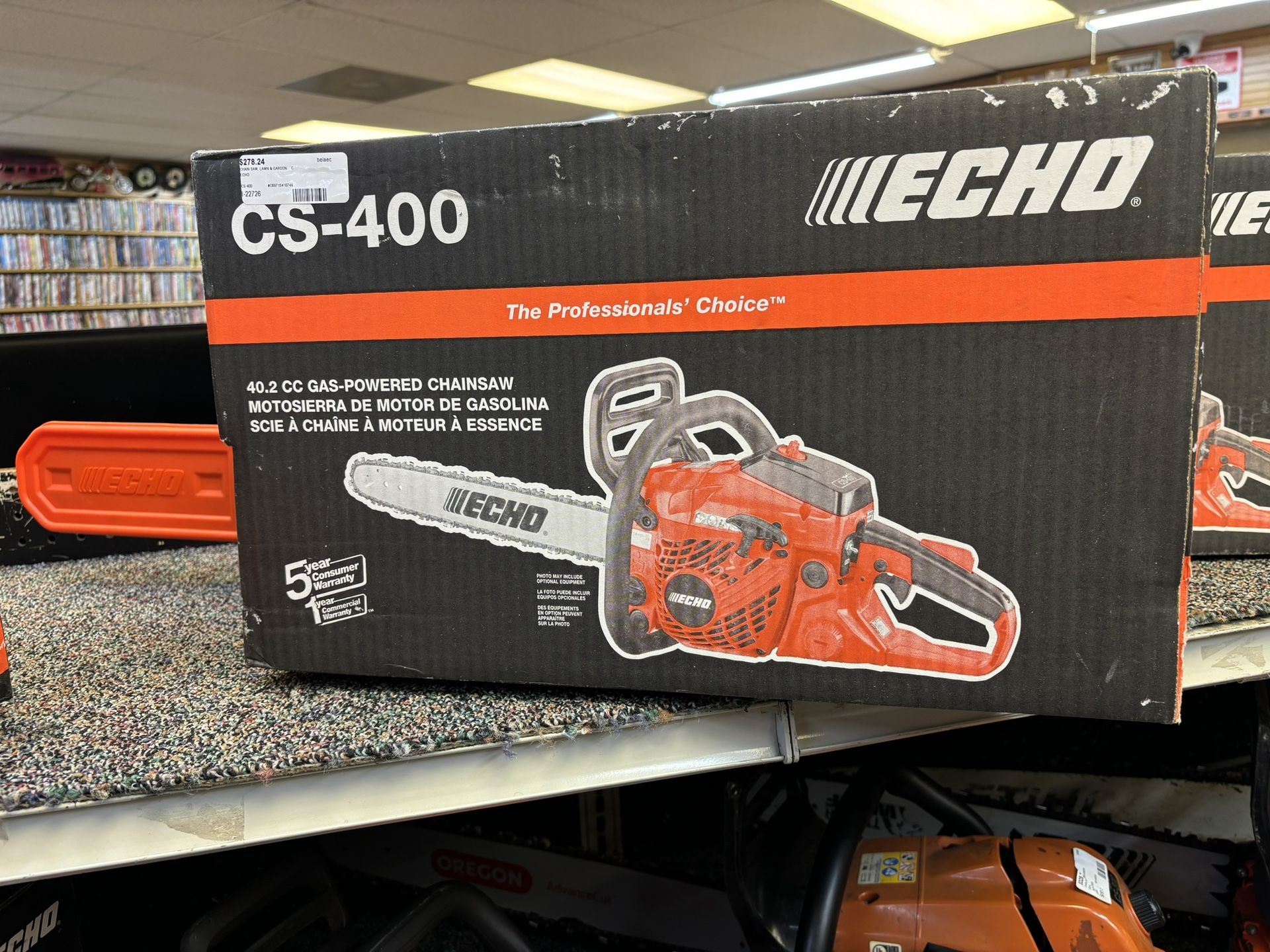Brand New chain Saw echo Cs-400