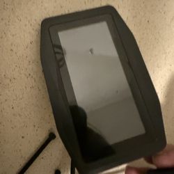 ebike display with screws and controls