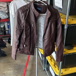 Faux Leather Jacket