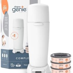 Diaper Genie Complete With Gift Set. NEVER OPENED BOX.