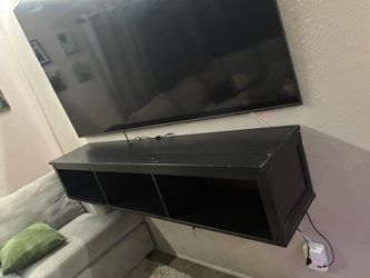 70 in floating shelf