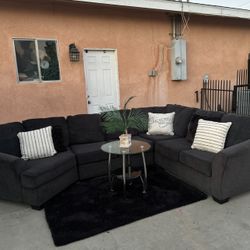 Grey Sectional Couch 