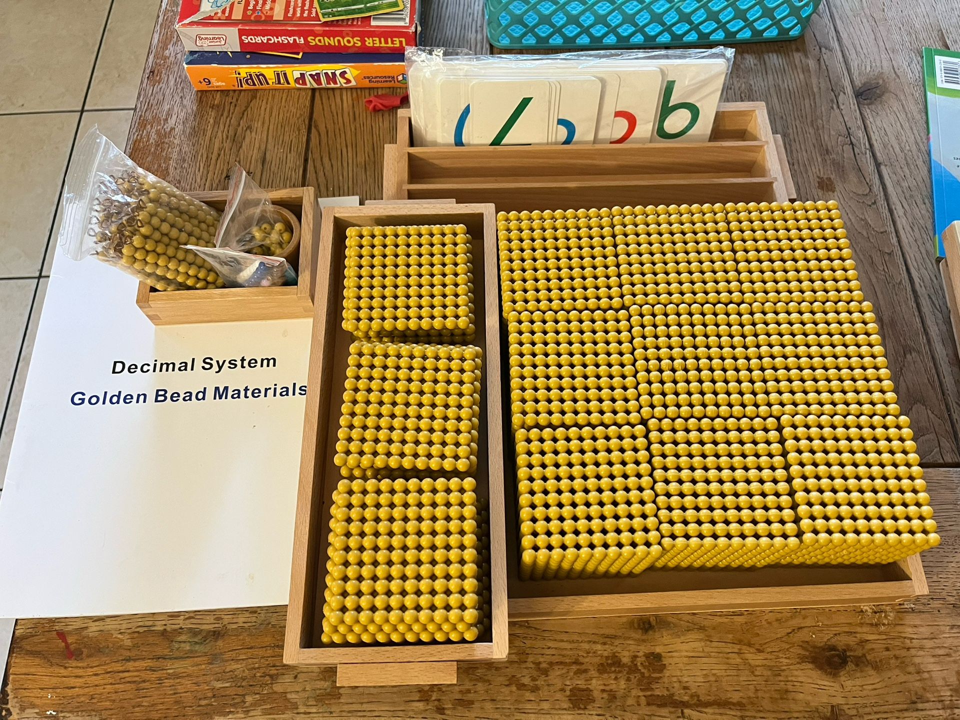 Montessori Math Beads