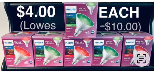 LED Floodlights 3 Green 3 Red 13.5 watts