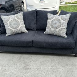 Dark Gray Sofa 