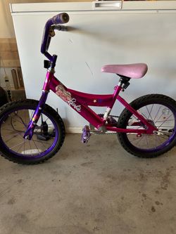 Barbie kid bike