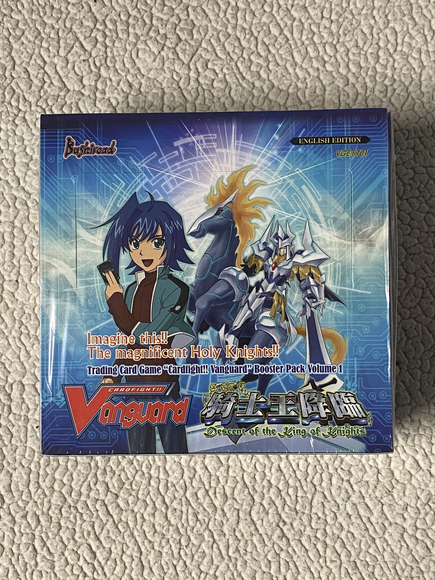 Cardfight Vanguard BT01 Descent Of The King Of Knights Booster Box