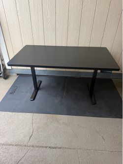Black Electric Standing Desk