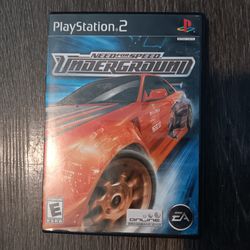 Need For Speed Underground Ps2 Game Playstation 2 