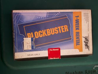 Blockbuster movie VHS