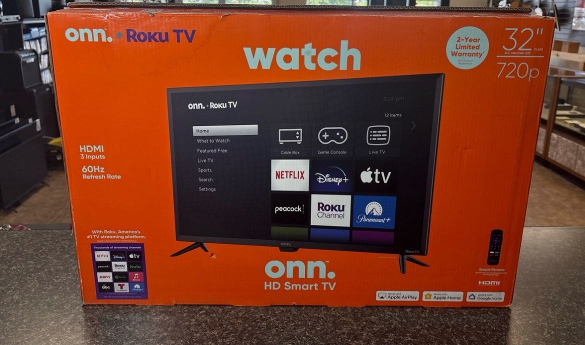Roku onn. TV 32” (Smart TV)