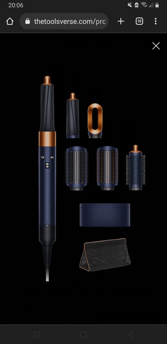 Brand New Dyson Hairwrap Styler Special Gift Edition