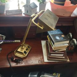 Antique/vintage Brass Desk Lamp