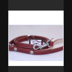 Red Coach Dog Leash Like New! 