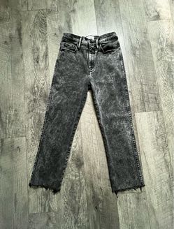 FRAME LE SYLVIE SLENDER STRAIGHT RAW HEM SIZE 28