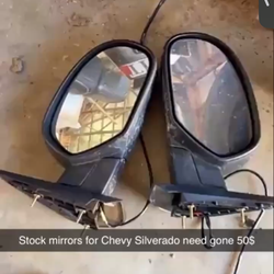 Chevy silverado stock mirrors