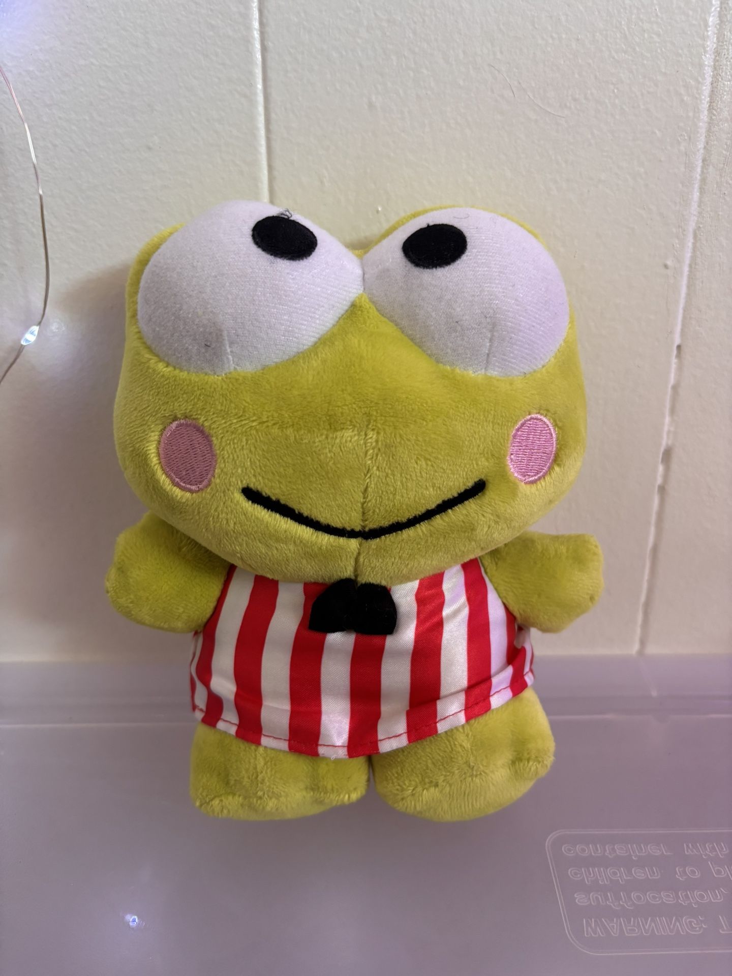 8” Sanrio Keroppi Stuffed Animal