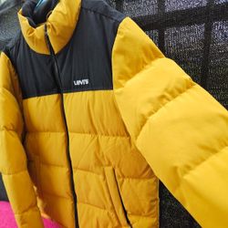 Mens Levi Puffer Jacket 